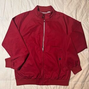 Ben Sherman Deep Red Bomber Jacket